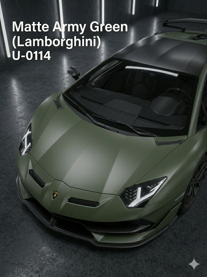 TPU-0114 Matte Army Green