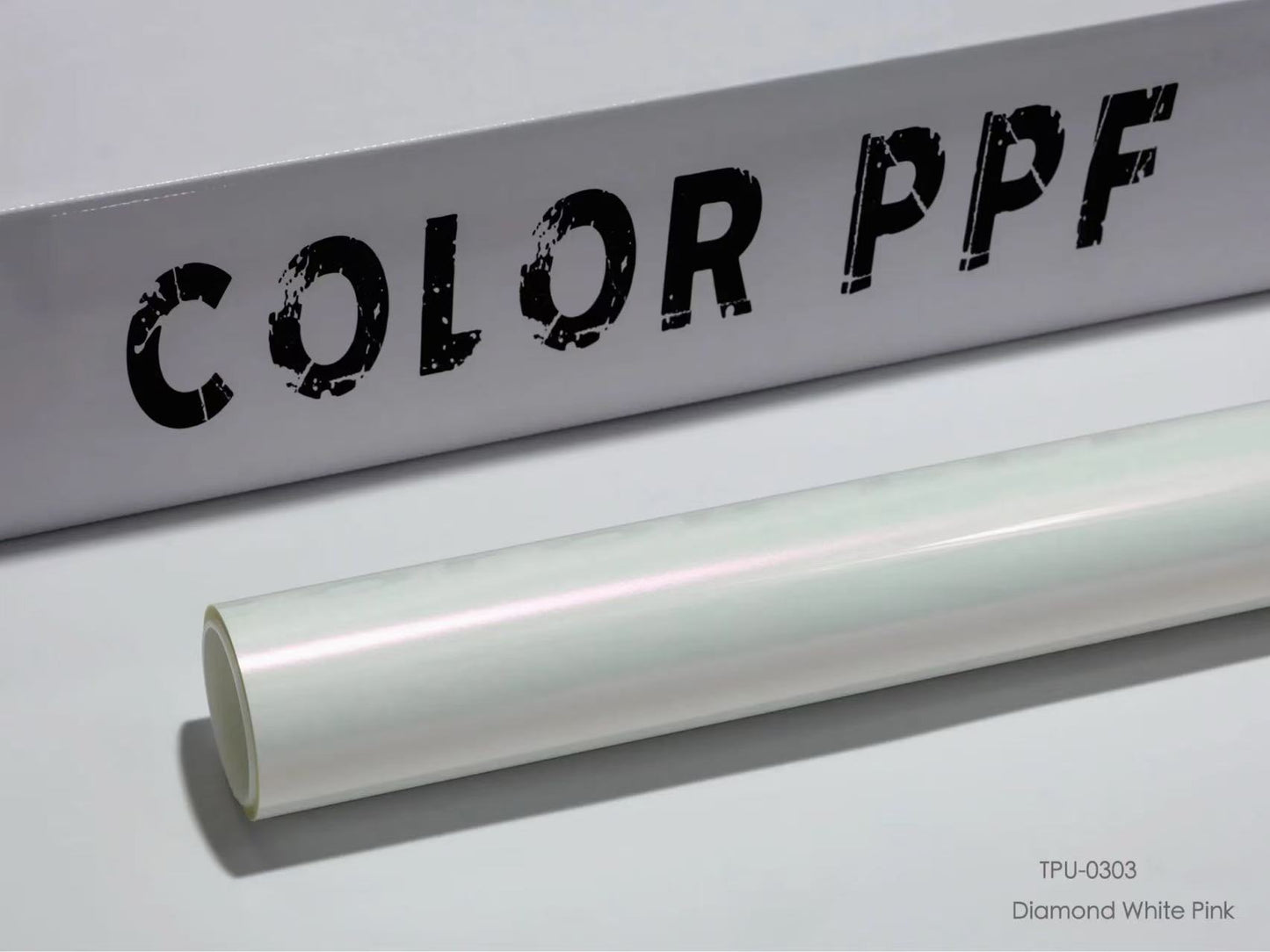 TPU-0303 Gloss Diamond Pink White