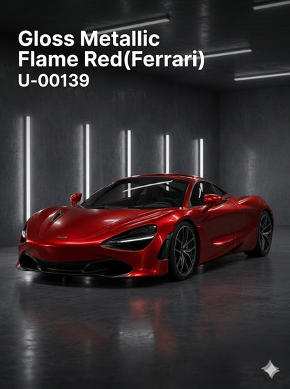 TPU-0139 Gloss Metallic Flame Red