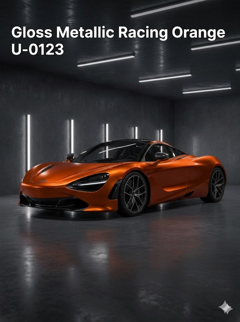 TPU-0123 Gloss Metallic Racing Orange