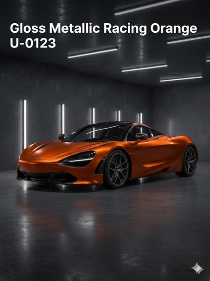 TPU-0123 Gloss Metallic Racing Orange