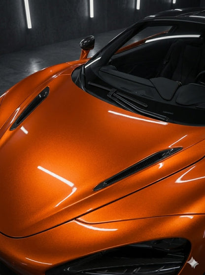 TPU-0123 Gloss Metallic Racing Orange